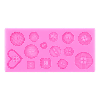 Buttons Silicone Mould