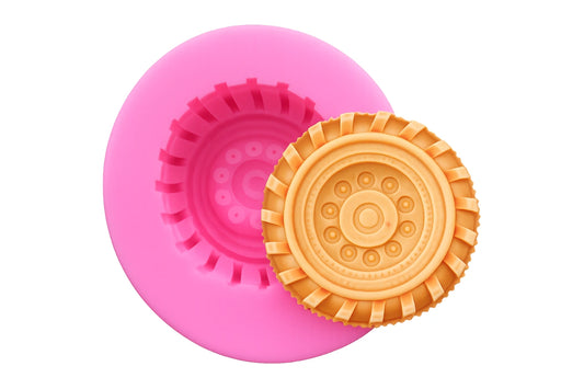 Tyre Wheel 1 Silicone Mould - Iconic Cake Art