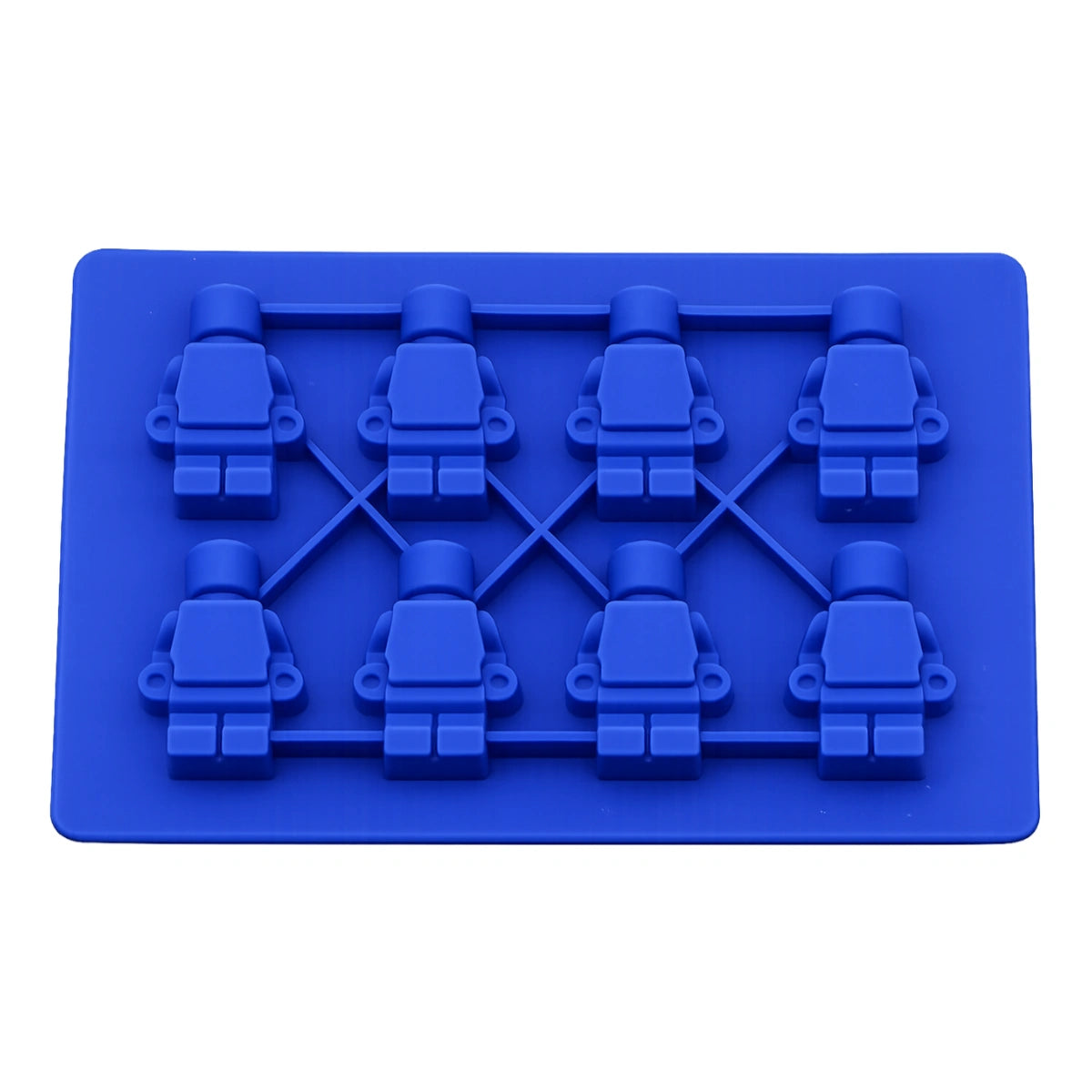 LEGO ROBOT YELLOW SILICONE MOULD – 8 CAVITIES