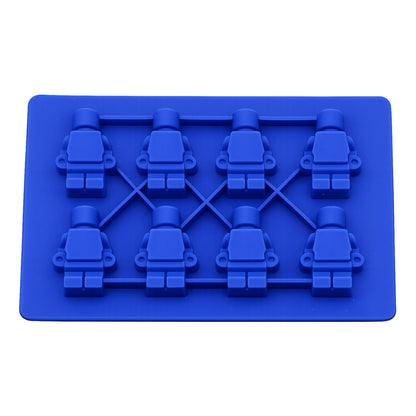 LEGO ROBOT YELLOW SILICONE MOULD – 8 CAVITIES