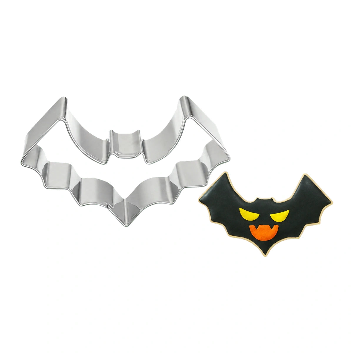 Flying Bat 88mm x 53mm - Iconic Cake Art