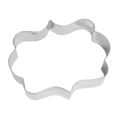 Rectangle Oval Square Plaque Cookie Cutters Set - Gateau Art