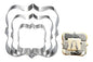 Square Plaque Cutter Set - Cookie Cutters - (3 Pack) - Iconic Cake Art