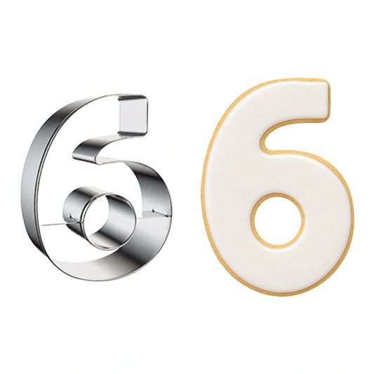 Number 6/9 Cookie Cutter 3 Inch High - Iconic Cake Art