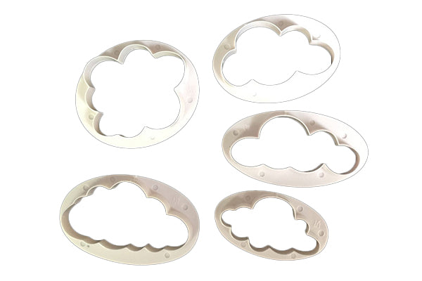 Fluffy Clouds Cutters Set (5 Pack) - Iconic Cake Art