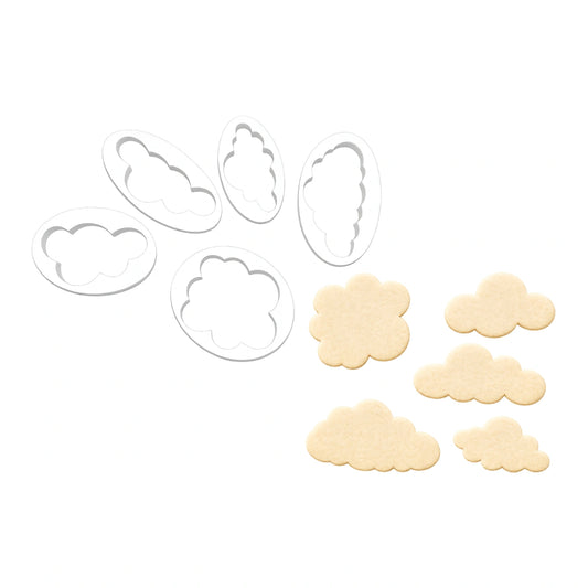 Fluffy Clouds Cutters Set (5 Pack) - Iconic Cake Art