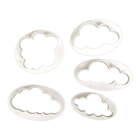 Fluffy Clouds Cutters Set (5 Pack) - Iconic Cake Art