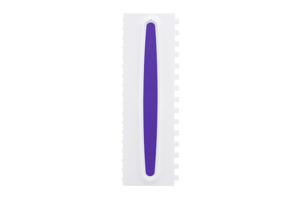 PLASTIC ICING COMB SET - Square Ridge and Sides