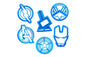 Avengers Marvel Superhero Cookie Cutter 6 Pcs Set - Iconic Cake Art