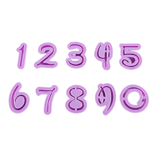 Disney Style Numbers Cookie Cutter Set - Iconic Cake Art