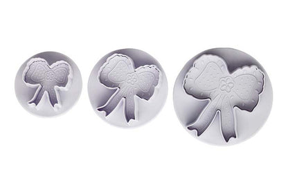 Bow Plunger Cutter Set 3 - Iconic Cake Art