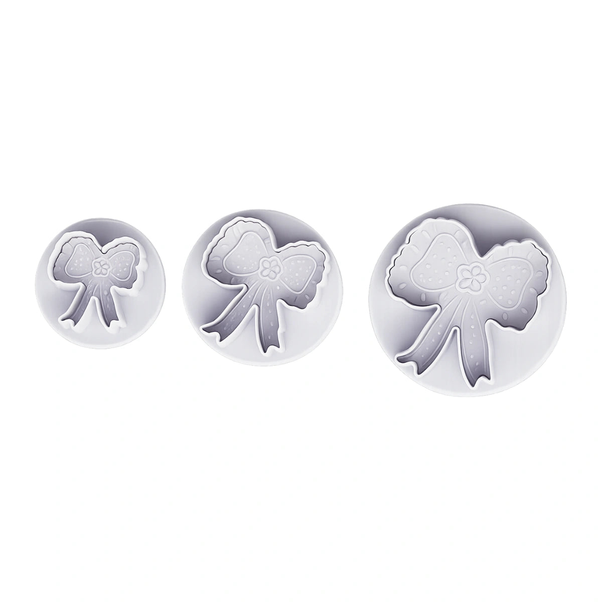 Decorative Bow 3Piece Plunger Cutter Set