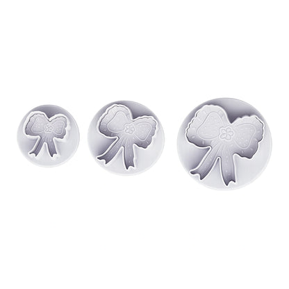 Decorative Bow 3Piece Plunger Cutter Set