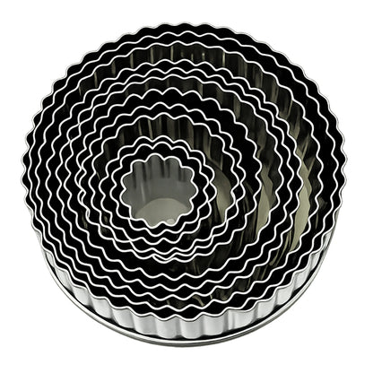 Round Shape Serrated Cutter Set (12 Pack) - T Quality Tools