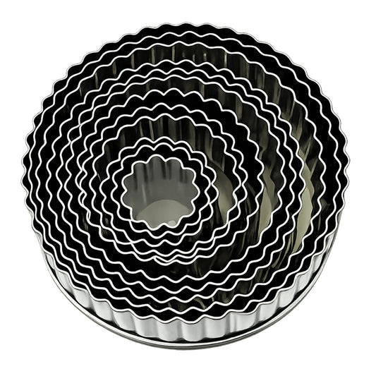 Round Shape Serrated Cutter Set (12 Pack) - T Quality Tools