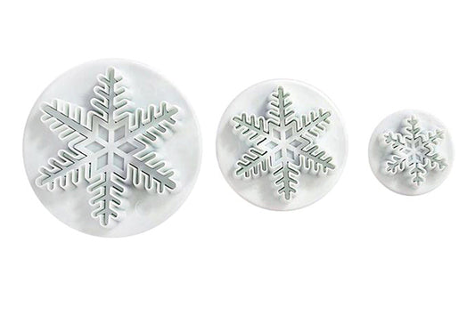 Snowflake Plunger Cutters (3 Pack) - T Quality Tools