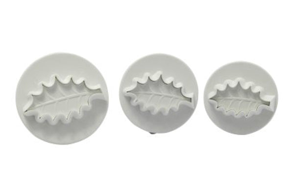 Holly Leaf Plunger Large Cutters (3 Pack) - T Quality Tools