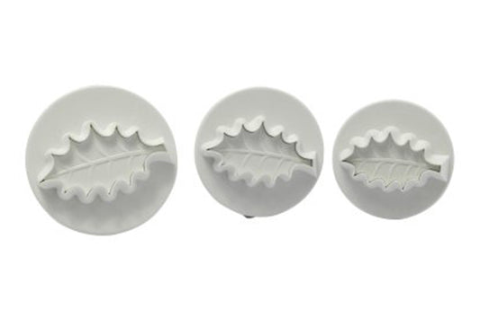 Holly Leaf Plunger Large Cutters (3 Pack) - T Quality Tools