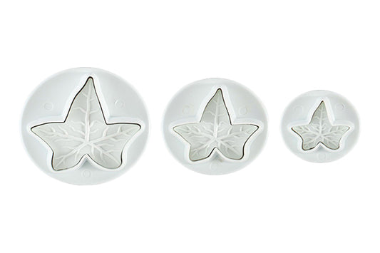 Large Ivy Leaf Veined Plunger Cutter (3 Pack) - T Quality Tools