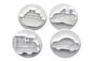 Transport Plunger Cutter Set (4 Pack) - Iconic Cake Art