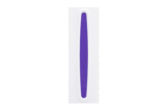 PLASTIC ICING COMB SET - Zigzag Sides