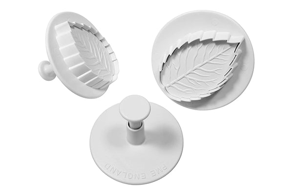 Rose Leaf Veined Plunger Cutters (3 Pack) - T Quality Tools