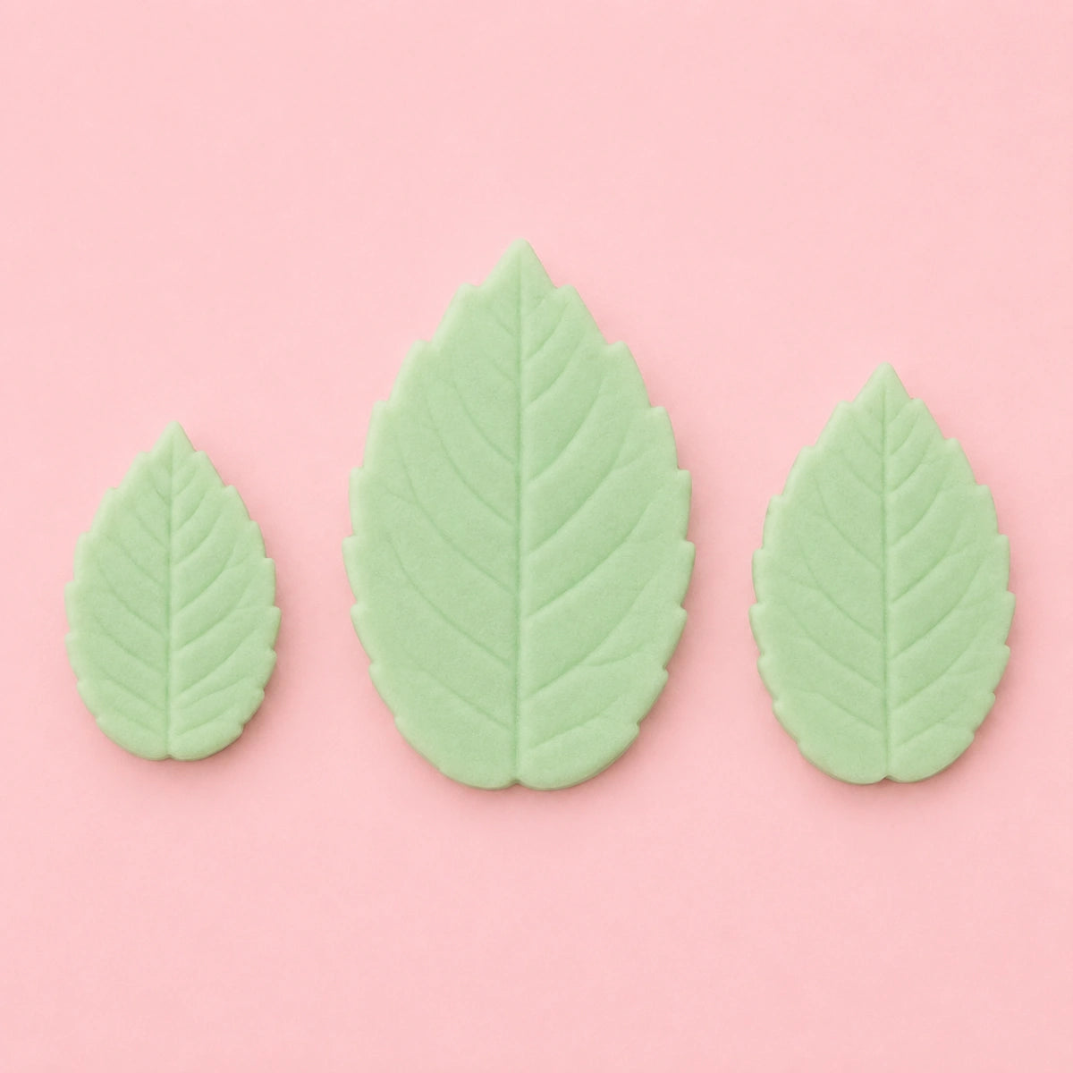 Large Rose Leaf Veined Plunger Cutters (3 Pack) - T Quality Tools