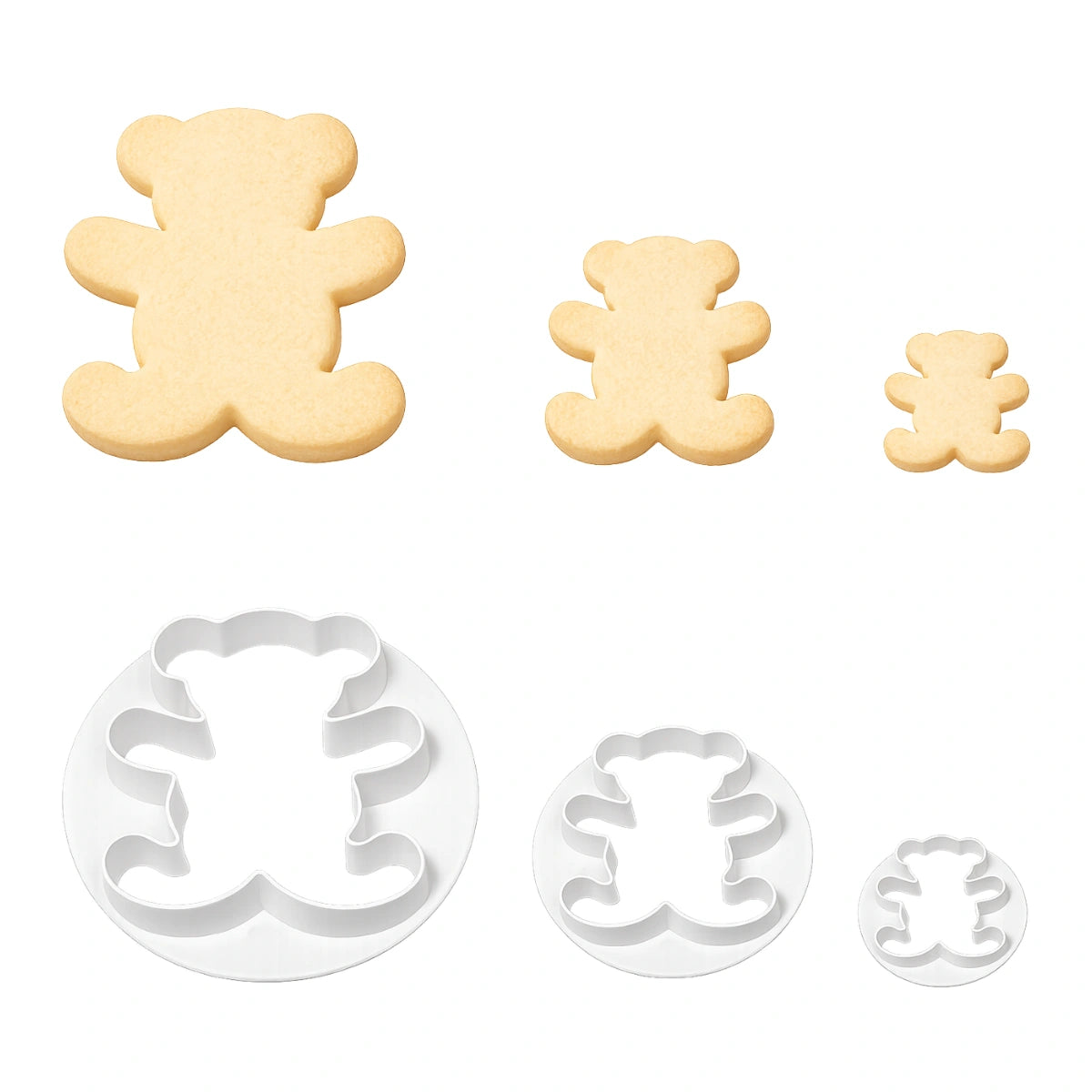Teddy Bear Cutter Set of (3 Pack) - T Quality Tools