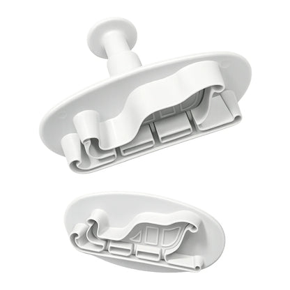 Santa Sleigh Plunger Cutter Set (2 Pack) - T Quality Tools