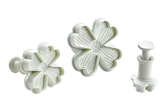Dogwood Veined Plunger Cutters (3 Pack) - T Quality Tools