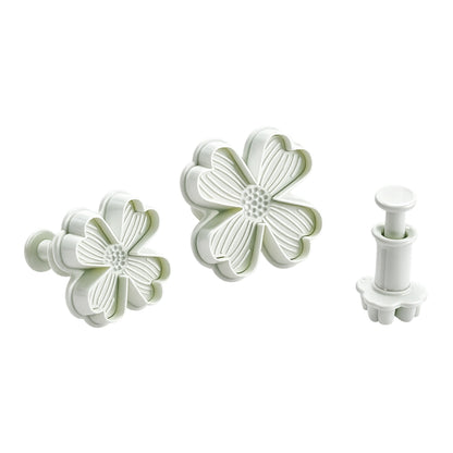 Dogwood Veined Plunger Cutters (3 Pack) - T Quality Tools
