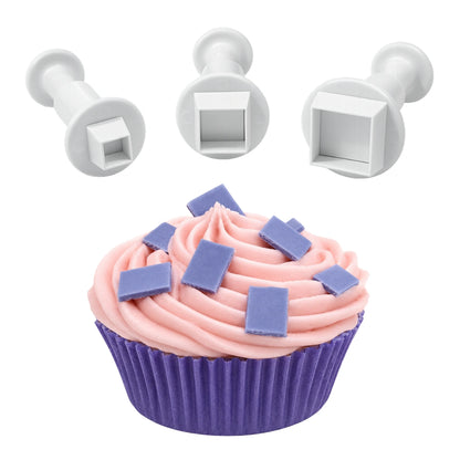 Square Plunger Cutter Set Of 3