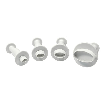 T Quality Tools Shapes Plunger Cutters - Oval PME (4 Pack)