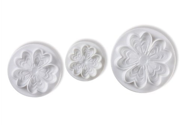 Pavoni Lace Flower Plunger Cutter Set 3 - T Quality Tools
