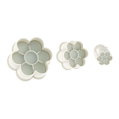 6 Petal Lace Flower Plunger Cutter Set (3 Pack) - T Quality Tools