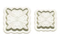 Square Plaque Scroll Design Plunger Cutter Set (2 Pack) - T Quality Tools
