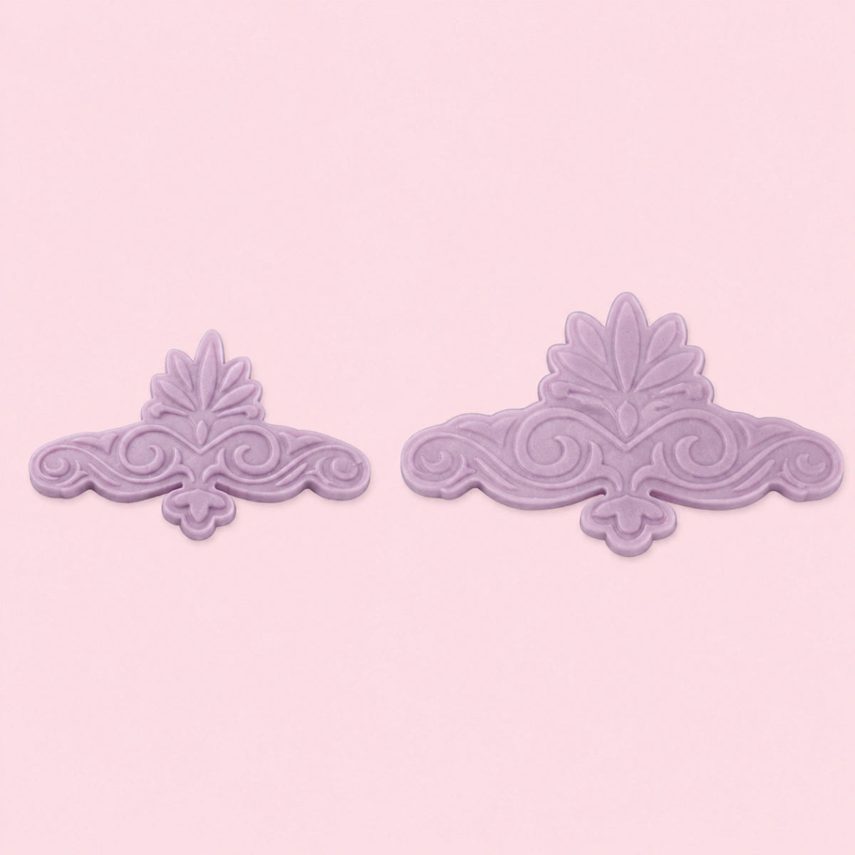 Fleur De Lis Corner Design Plunger Cutter Set 2 - T Quality Tools
