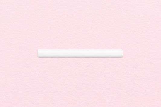 White 350mm Rolling Pin 13.75 Inch - Iconic Cake Art