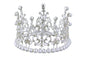 Diamante and Faux Pearl Accent Crown Tiara - Diameter - Cake Topper 120mm - Iconic Cake Art
