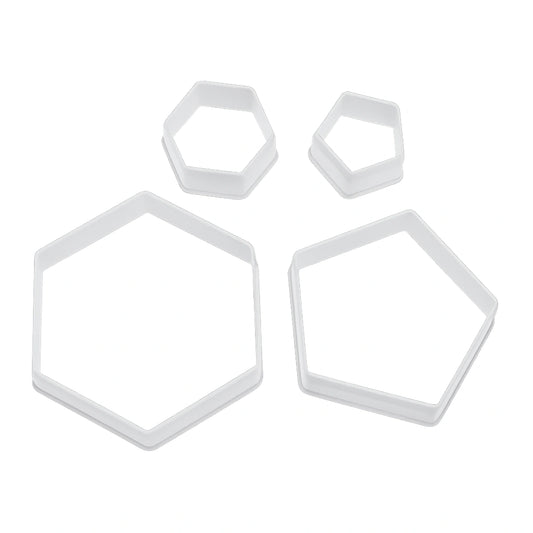 Soccer Ball Cutter Set - Pentagon and Hexagon - Iconic Cake Art