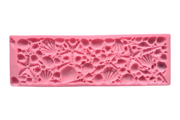 Sea Shells Border Mould - Iconic Cake Art