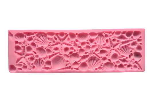 Sea Shells Border Mould - Iconic Cake Art