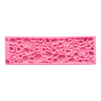 Sea Shell Border Mould - Silicone