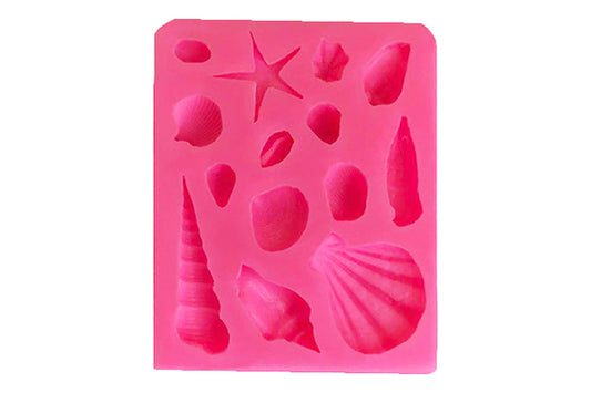 Sea Shells Mould 1 - Silicone - Iconic Cake Art