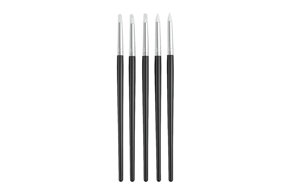 Small Fondant Modelling Silicone Shapers 20cm (5 Pack) - Iconic Cake Art