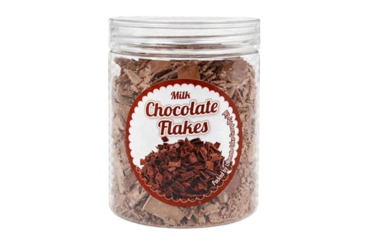 Chocolate Milk Flakes - Cake Toppings 80g