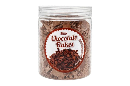 Chocolate Milk Flakes - Cake Toppings 80g