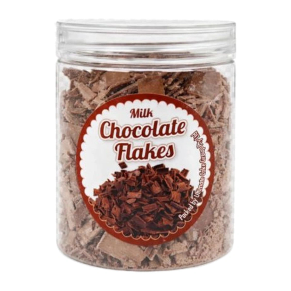 Chocolate Milk Flakes - Cake Toppings 80g