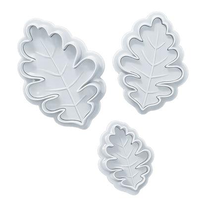 Oak Leaf Plunge Cutter (3 Pack) - Iconic Cake Art