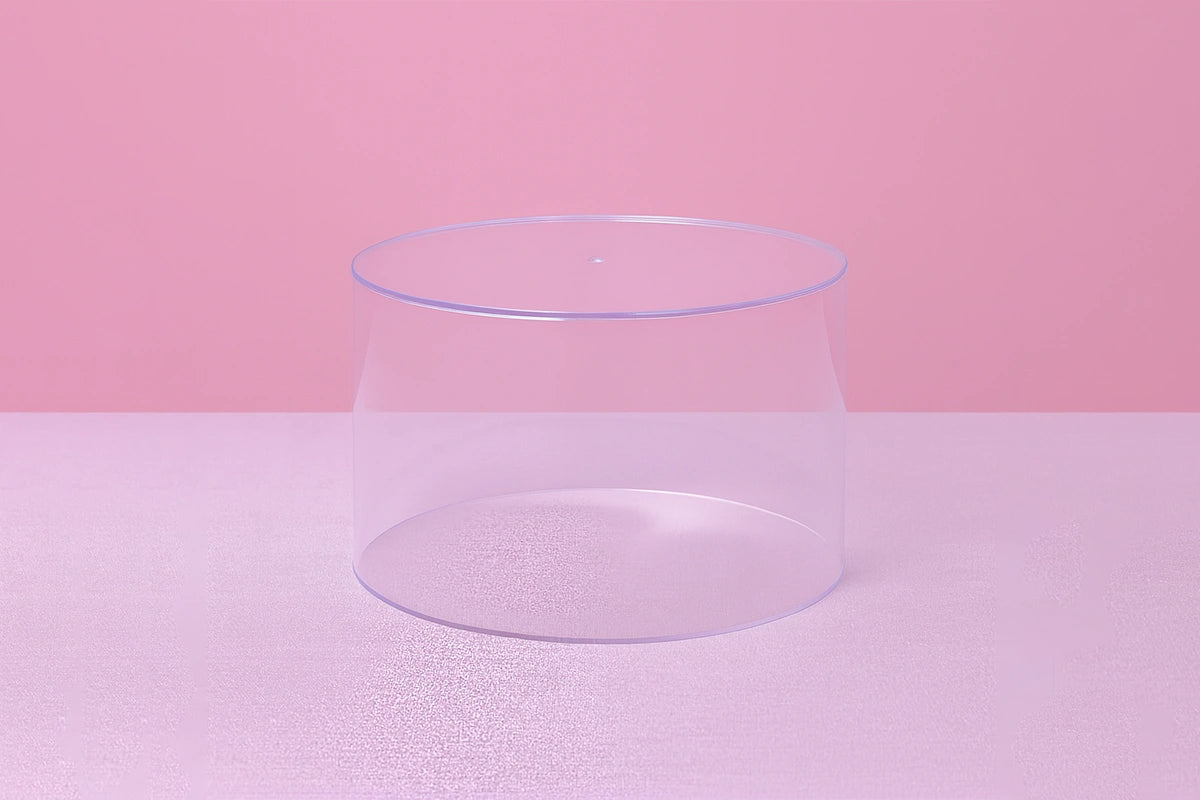 Round Fillable Cake Stand - Create Your Own Style 8 Inch - Iconic Cake Art